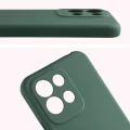Silikonowe etui Bizon Soft Case do Xiaomi Redmi 17 4G/5G, ciemnozielone (5/7)