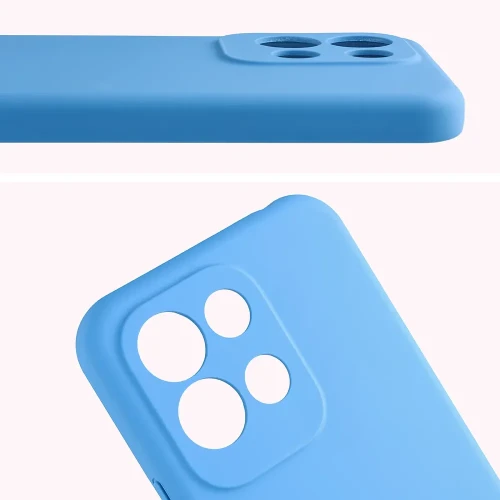 Silikonowe etui Bizon Soft Case do Xiaomi Redmi 17 4G/5G, niebieskie (5/7)