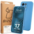 Silikonowe etui Bizon Soft Case do Xiaomi Redmi 17 4G/5G, niebieskie (7/7)