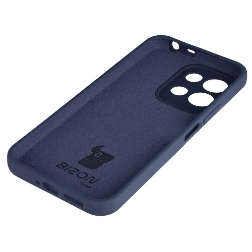 Silikonowe etui Bizon Soft Case do Xiaomi Redmi 17 4G/5G, ciemnoniebieskie (4/7)