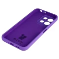 Silikonowe etui Bizon Soft Case do Xiaomi Redmi 17 4G/5G, fioletowe (4/7)