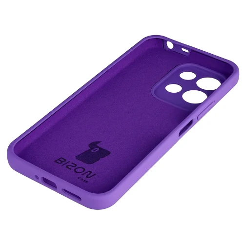 Silikonowe etui Bizon Soft Case do Xiaomi Redmi 17 4G/5G, fioletowe (4/7)