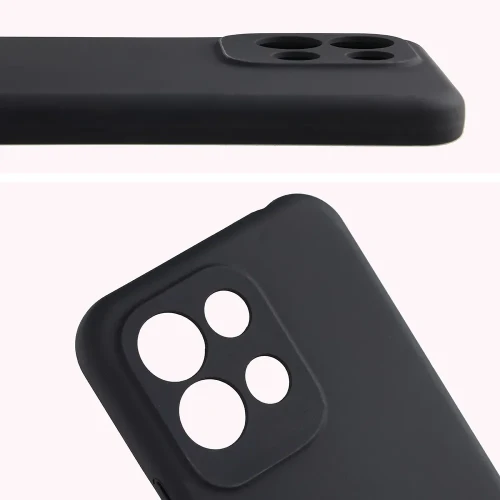 Silikonowe etui Bizon Soft Case do Xiaomi Redmi 17 4G/5G, czarne (5/7)