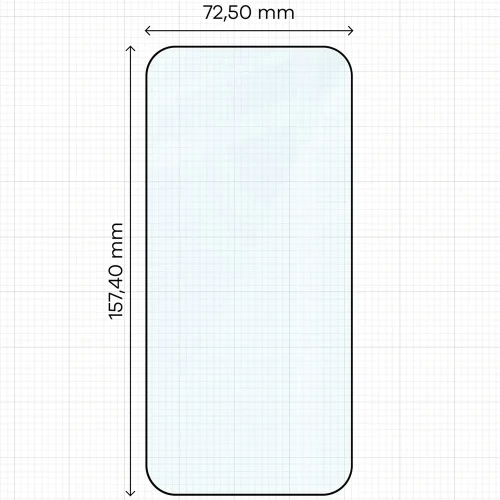 Szkło hartowane Bizon Glass Edge Duo do OPPO Find X10 Pro Max, czarna ramka, 2 sztuki (2/4)