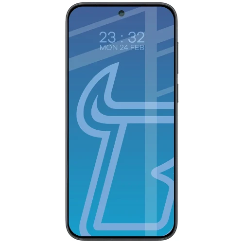 Szkło hartowane Bizon Glass Edge Duo do Vivo X500 Pro, czarna ramka, 2 sztuki (3/4)