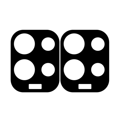 Szkło na aparat Bizon Glass Lens do Xiaomi Redmi 17 4G/5G, 2 sztuki (3/5)