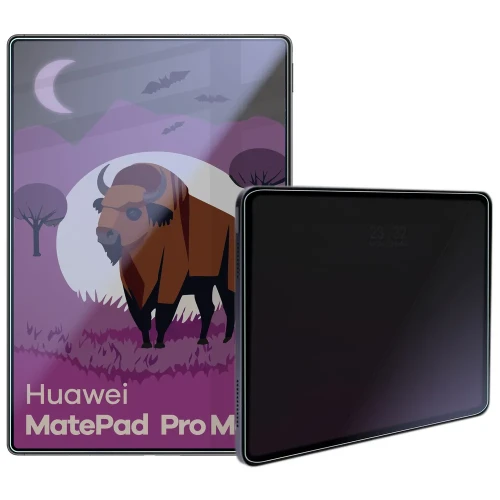 Prywatyzujące szkło hybrydowe Bizon Tab Hybrid Shadow do Huawei MatePad Pro Max, matowe (1/5)