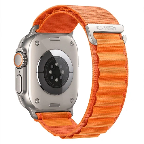 Pasek Tech Protect Nylon Pro do Apple Watch 49/46/45/44 mm, pomarańczowy (1/8)