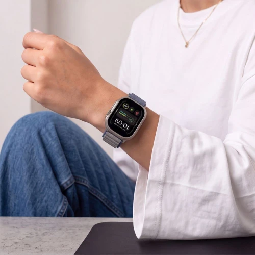 Pasek Tech Protect Nylon Pro do Apple Watch 49/46/45/44 mm, gratanowo-szary (7/9)