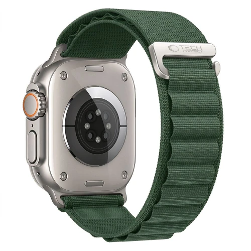Pasek Tech Protect Nylon Pro do Apple Watch 49/46/45/44 mm, zielony (1/7)