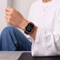 Pasek Tech Protect Nylon Pro do Apple Watch 49/46/45/44 mm, burgundowy (7/9)
