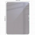 2x Prywatyzujące szkło hybrydowe z eko aplikatorem Bizon Eplikator Tab Hybrid Shadow do Apple iPad Pro 11 M5 2025 (2/5)