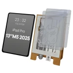 2x Prywatyzujące szklo hybrydowe z eko aplikatorem Bizon Eplikator Tab Hybrid Shadow do Apple iPad Pro 13 M5 2025