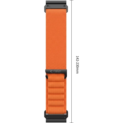 Pasek Tech Protect Nylon Pro do QuickFit 22 mm, pomarańczowy (7/7)