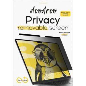 Magnetyczna folia prywatyzująca do MacBook Air 15.3" M5 / M4 / M3 / M2, Doodroo Privacy Removable Screen