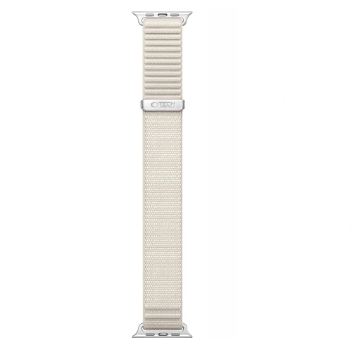 Pasek Tech Protect NylonLoop do Apple Watch 44/45/46/49 mm, beżowy (4/7)