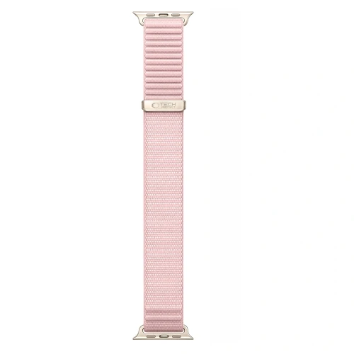 Pasek Tech Protect NylonLoop do Apple Watch 44/45/46/49 mm, pudrowy róż (4/7)