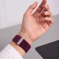 Pasek Tech Protect NylonLoop do Apple Watch 44/45/46/49 mm, burgundowy (3/7)