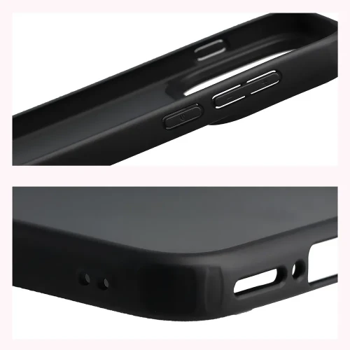 Etui Bizon Case Angelo do OPPO Find X10, przydymione z czarną ramką (4/6)