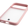 Etui Bizon Case Angelo do OPPO Find X10, półprzezroczyste z jasnoróżową ramką (5/6)