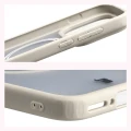 Etui z pierścieniem magnetycznym Bizon Case MatteO do OPPO Find X10, przydymione-beżowe (5/8)