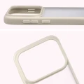 Etui + szkło hartowane Bizon Angelo Pack do OPPO Find X10, półprzezroczyste z beżową ramką (4/7)
