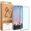 Etui + szkło hartowane Bizon Angelo Pack do OPPO Find X10, półprzezroczyste z beżową ramką (7/7)
