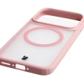Etui z pierścieniem magnetycznym + szkło hartowane Bizon MatteO Pack do OPPO Find X10, przydymione-jasnoróżowe (7/8)