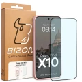 Etui z pierścieniem magnetycznym + szkło hartowane Bizon MatteO Pack do OPPO Find X10, przydymione-jasnoróżowe (8/8)