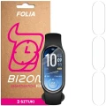 Folia ochronna na ekran zegarka Bizon Watch Film HydroFlex do Xiaomi Smart Band 11, 3 sztuki (1/5)