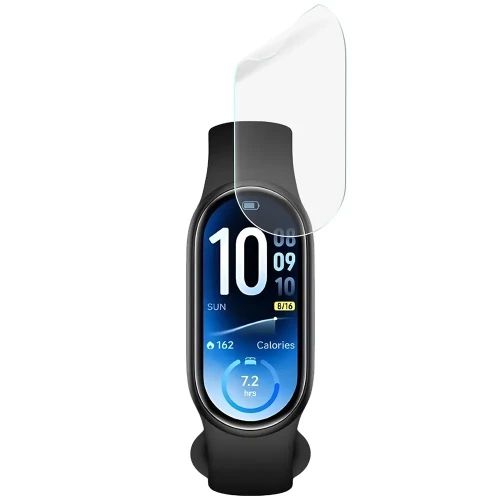 Folia ochronna na ekran zegarka Bizon Watch Film HydroFlex do Xiaomi Smart Band 11, 3 sztuki (5/5)