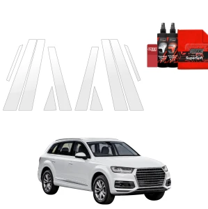 10w1 Bezbarwna folia ochronna Grizz Protector na słupki Audi Q7 (2015-2019)