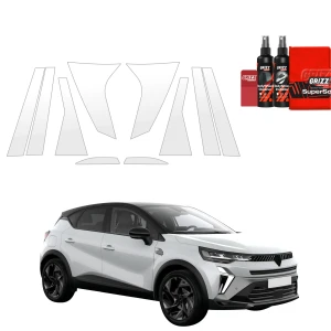 10w1 Bezbarwna folia ochronna Grizz Protector na słupki Renault Captur (2024-2026)