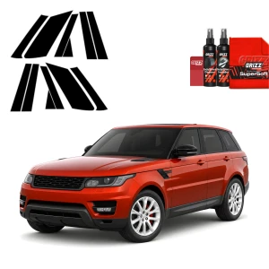 12w1 Czarna folia ochronna Grizz Protector na słupki Range Rover Sport 2 (2013-2022)