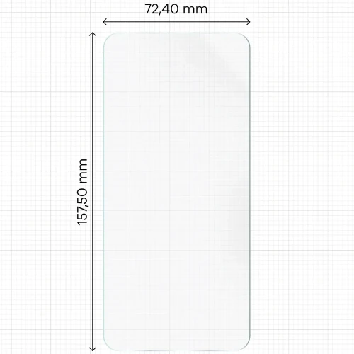 Folia hydrożelowa na ekran Bizon Film Hydrogel Front Duo do Motorola Edge 70 Plus, 2 sztuki (2/5)