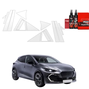 14w1 Bezbarwna folia ochronna Grizz Protector na słupki Renault Clio 6 (2026)