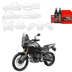 19w1 Bezbarwna folia ochronna Grizz Protector CFMOTO 450MT (2024-2026)