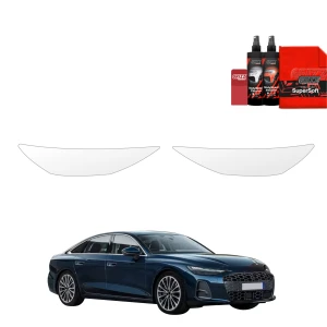2w1 Bezbarwna folia ochronna Grizz Protector na lampy Audi A6 C9 Limousine (2025-2026)