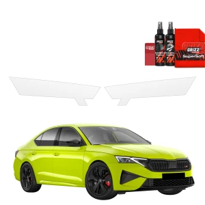 2w1 Bezbarwna folia ochronna Grizz Protector na lampy Skoda Octavia 4 RS Facelift (2024-2026)