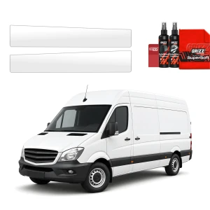 2w1 Bezbarwna folia ochronna Grizz Protector na progi Mercedes Benz Sprinter W906 (2006-2018)