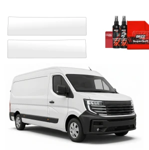 2w1 Bezbarwna folia ochronna Grizz Protector na progi Nissan Interstar 3 (2024-2026)