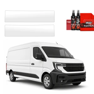 2w1 Bezbarwna folia ochronna Grizz Protector na progi Renault Master 4 (2024-2026)
