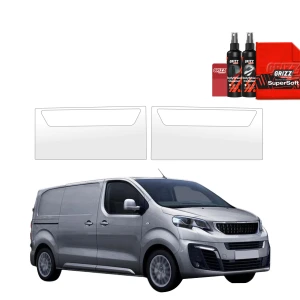 2w1 Bezbarwna folia ochronna Grizz Protector na przednie progi Peugeot Expert (2024-2026)