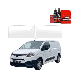 2w1 Bezbarwna folia ochronna Grizz Protector na przednie progi Toyota Proace City (2018-2026)