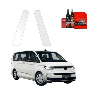 2w1 Bezbarwna folia ochronna Grizz Protector na słupki Volkswagen Multivan T7 (2026)