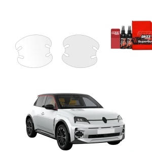 2w1 Bezbarwna folia ochronna Grizz Protector pod klamki Renault R5 (2024-2026)