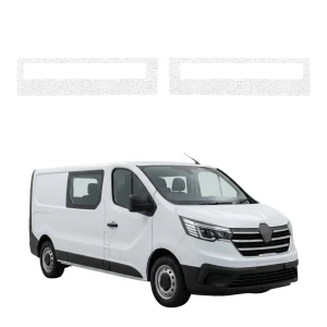2w1 Biała powłoka techniczna Grizz Protector na progi Renault Trafic E-Tech 3 Facelift (2021-2026)