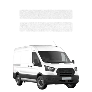 2w1 Biała powłoka techniczna Grizz Protector na przednie progi Ford Transit (2020-2026)