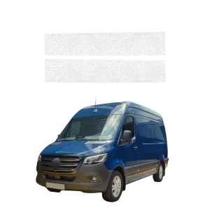 2w1 Biała powłoka techniczna Grizz Protector na przednie progi Mercedes-Benz Sprinter (2018-2026)