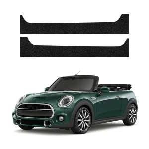 2w1 Czarna powłoka techniczna Grizz Protector na progi Mini Cooper S Cabrio F57 Facelift (2015-2024)